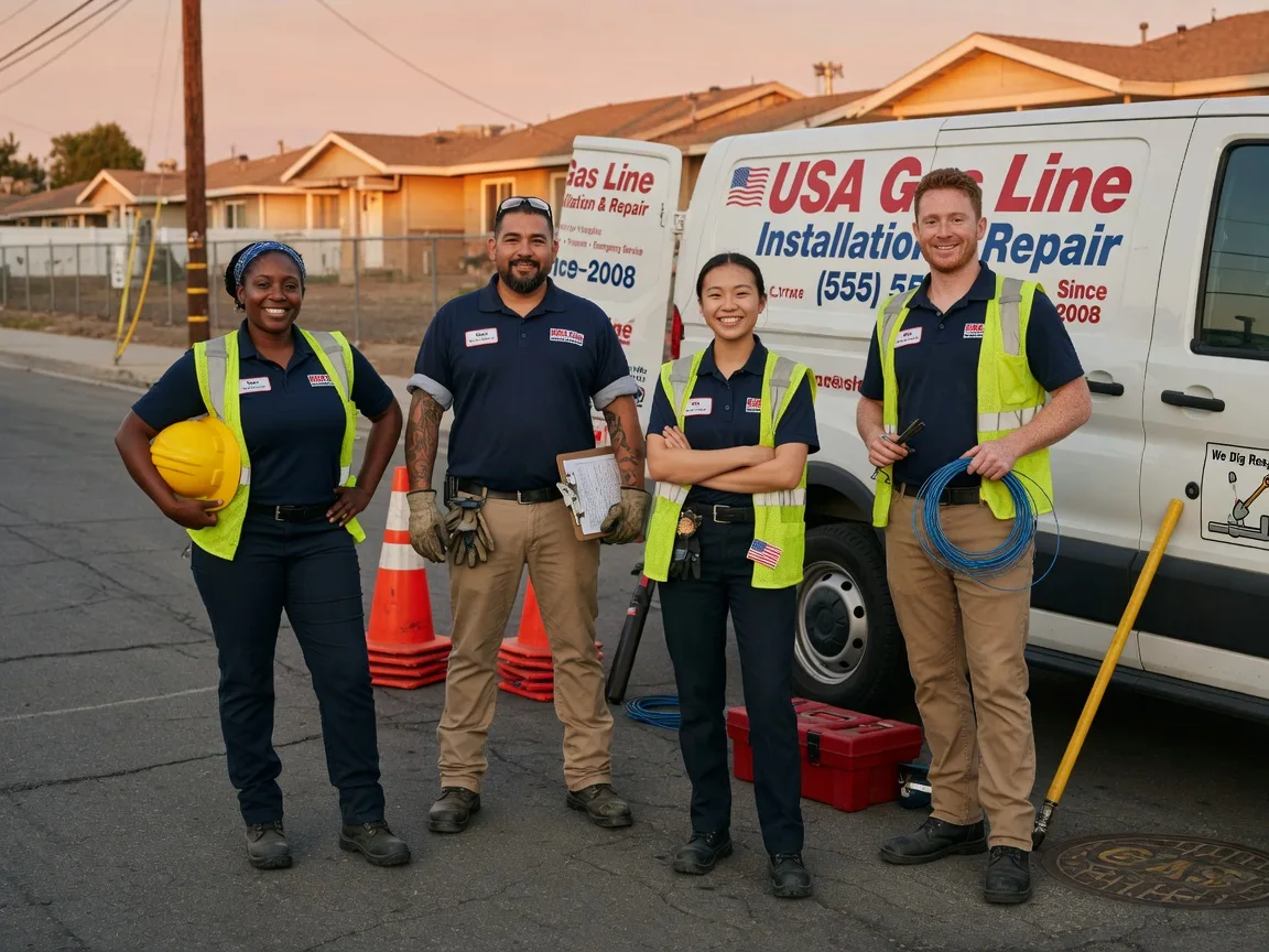 Gas Line Installation company in Hector, AR